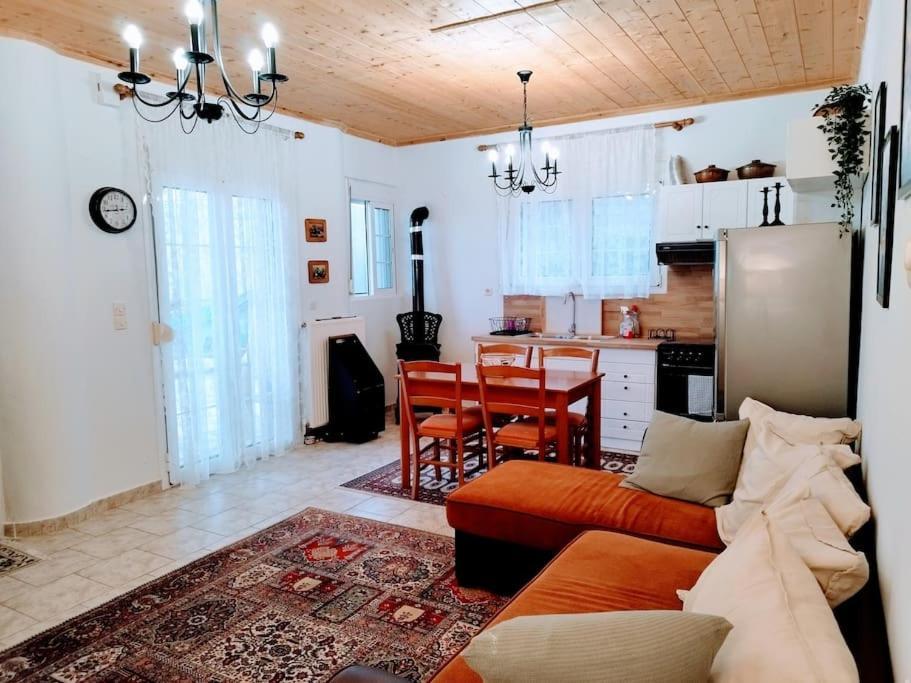 Cozy Cottage For 4 Lávdhas エクステリア 写真